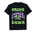 Monster-Truck Shirt Grave Green Digger Racing T-Shirts