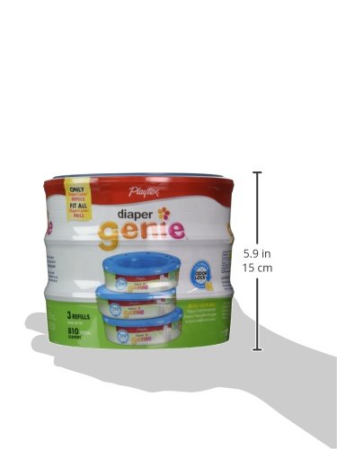 6 Playtex+80019+Diaper+Genie+Refill