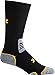 Under Armour Men's Hitch Heavy II Crew Boot Socks, Black/Cabana Orange, X-Large