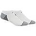 adidas Women's Superlite Speed Mesh No Show Sock (2-Pair), White/Aluminum 2 Marl/Black, Medium, (Shoe Size 5-10)