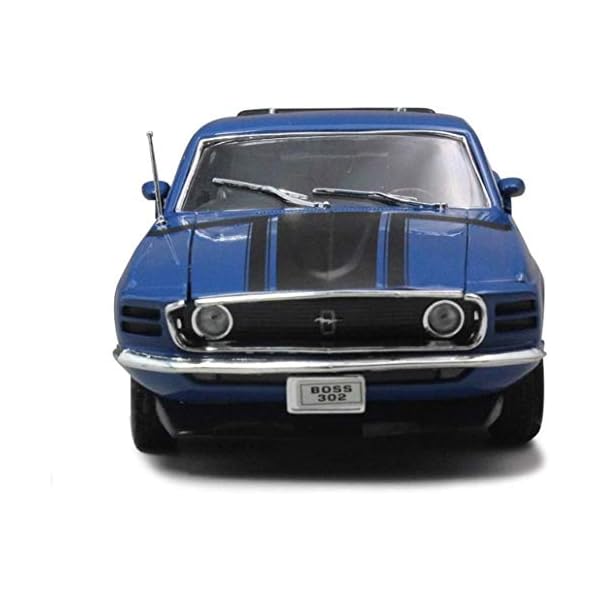 NYDZDM Modellauto 1:18 Simulation Legierung Druckguss 1970 Ford Mustang Boss Spielzeug Zubehör Sportwagen Kollektion…