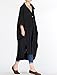 Mordenmiss Women's New Hi-Low Hem Plus Size Dresses with Pockets Black