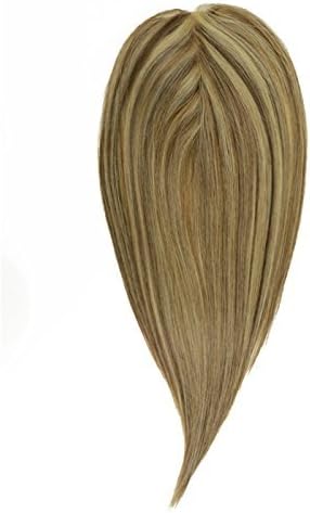 UniWigs human hair silk parting closure hair topper pieces for women thin hair, hair loss natural hairline (Y-4818)