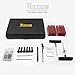 TECCPO 93Pcs Tire Repair Tool Set, Heavy Duty Flat Tire Plug Kit for Car, Truck, RV, Jeep, ATV, Tractor, Trailer, Motorcycle
