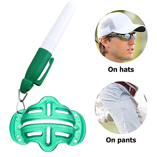 WILLBOND 4 Pack Golf Ball Line Liner Ball Marking Tool Alignment Tool