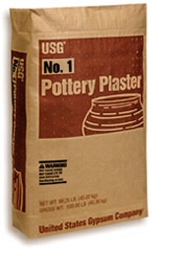 USG#1 Potters Plaster (High Strength 20) Plaster for Scenery, Dioramas, Dentistry and Mold Casting Also Great for Model Railroads & Gaming … (25 Pounds) - Thumbnail 2
