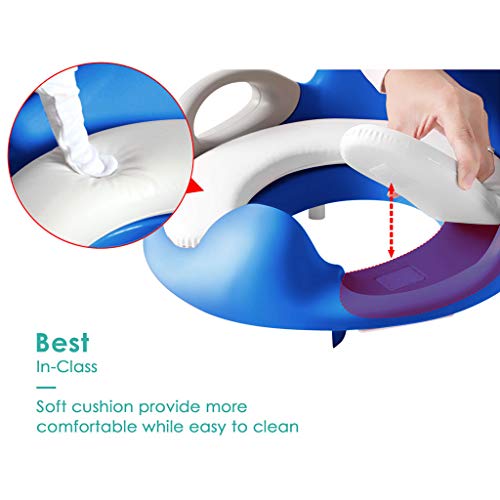 image for DuDuEase Potty Training Seat Cover with Handle for Kid Children Toddle