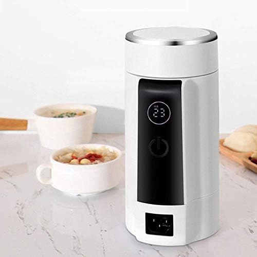 1949shop Electric Kettle Dual Voltage Electric Kettle Travel Hot Wtater Heating Cup Heater Stew Slow Cooker Portable Boiler Thermal Tea Pot 100-240V