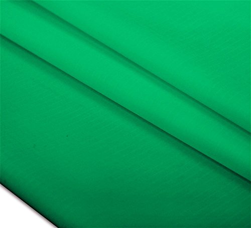 HENGDA KITE 60"x36"(1 Yard) Upgrades 40D Ripstop Nylon Fabric By The Yard Pre-cut Waterproof Outdoor-Green