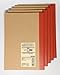 MUJI Blank Notebook B6 Unruled 30sheets - Pack of 5books