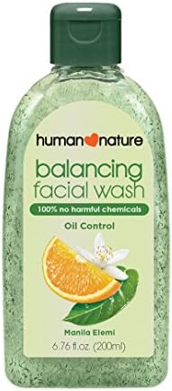 Human Nature Natural Balancing Facial Wash for Oily and Combination Skin (6. 76 fl oz)