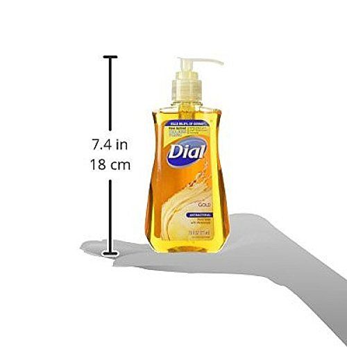 Dial Gold with Moisturizer Antibacterial Hand Soap 7.5 oz (Pack of 12)