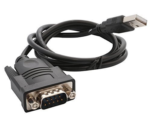 Syba SY-ADA15006 USB A Male to Serial Cable DB9 (RS232) (3 feet)