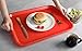 New Star Foodservice 24845 Red Plastic Fast Food Tray, 14 by 18-Inch, Set of 12