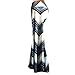 Aisa Women Ripple Printed High Waist Maxi Skirt Summer New Beach Long Skirt Dress X-Large