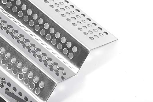 Replace parts 3-Pack Stainless Steel Heat Plate and 3-Pack Stainless Steel Burner,Replacement for American Outdoor Grill Gas Grills 24NB, 24NG, 24NP, 24PC, 30NB, 30PC, 36NB, 36PC - Thumbnail 3