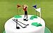 PME Golf Decorations/Plastic Figures, 13-Pieces, Green/Red/Blue/White/Black
