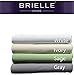 Brielle Cotton Jersey Knit (T-Shirt) Pillow Case Set, Standard, Grey