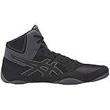 ASICS Men's Snapdown 2 Wrestling Shoe, Black/Black/Carbon, 13 Medium US