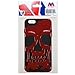 MyBat APPLE iPhone 6 Plus Skullcap Hybrid Protector Cover - Retail Packaging - Black/Red