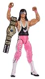 WWE WrestleMania Flashback Elite Bret Hart Action Figure