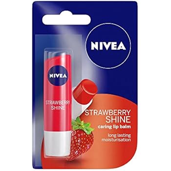 Nivea Lip Care Fruity Shine Cherry – Feuchtigkeitsspendender Lipgloss Mit Kirschgeschmack, 4,8 G