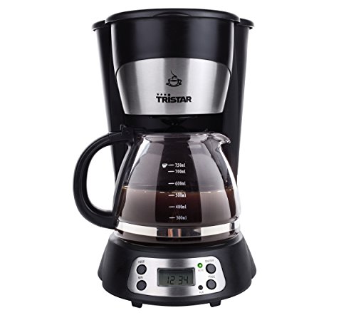 Tristar Kaffeemaschine mit 0,75L Fassungsvermögen – für 7-8 Tassen mit Digitalschaltuhr und Warmhaltefunktion, CM-1235 – Bild 7