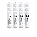 KRUTA Solar Light Batteries AA NiCd 1.2v Rechargeable Batteries Garden Solar Ni-Cd AA 800mAh Rechargable Batteries (12 Pack) primary