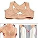 Ushoppingcart Lady Chest Breast Support Belt Band Posture Corrector Brace Body Sculpting Strap Back Shoulder Vest X Type Pattern (L) by Ushoppingcart