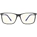 Trust Optics FeatherView Computer Video Gaming Glasses in Lightweight Black TR90 Classic Frame and Anti UV High Energy Blue Light Lenses