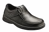 Orthofeet Comfortable Diabetic Achilles Tendonitis Heel Pain Walking Orthotic Mens Loafers Slip On Shoes 517