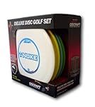 Discraft Deluxe Disc Golf Set (4 Disc and Bag)Models and plastic blends may vary