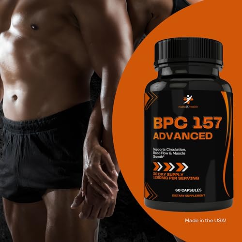 is bpc 157 for muscle growth BPC-157 Peptide Capsules1000mcg-Rapid Muscle & Gut Repair,  Anti-Inflammatory Support, Tissue Regeneration Non-GMO, Gluten-FreeFitness  Healthcare Supplement & Sports Nutrition Outdoorfun Gym Edible Dietary