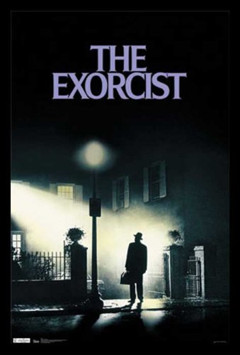 The Exorcist Movie Streetlight Poster Print