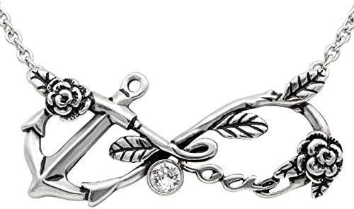 Controse Jewelry Infiniti Love Anchor Necklace