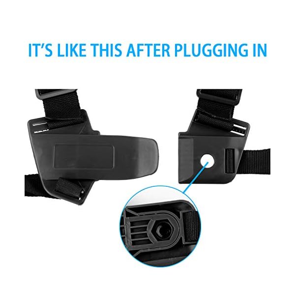 YOUSHARES - Schultergurt Gurte Doppelschultergurt Rasentrimmer Cutter Rasenmäher Trimmer Shoulder Strap Für Stihl FS Freischneider Motorsense-Schwarz – Bild 7