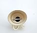 Coolwife Fascinator Hats Pillbox Hat British Bowler Hat Flower Veil Wedding Hat Tea Party Hat (B Beige)