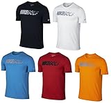 Nike Golf Mens Reflective Graphic Dri-Fit Shirt Black