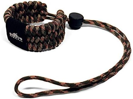 Paracord Camera Wrist Strap - Sirius Survival - Adjustable Size - 550lb Paracord - 4 Colors - Wrist Strap for Cameras, Binoculars &amp; Other Hand Held Items (Camo) by PCWS