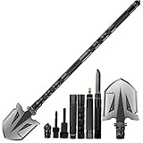 ANTARCTICA Military Folding Shovel Multitool Compact Backpacking Tactical Entrenching Tool for Hunting, Camping, Hiking, Fishing