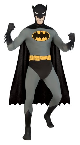 Spandex Batman Costumes - Rubie's Men's DC Comics 2nd Skin,