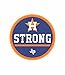 Houston Strong Round Decal available in Three Sizes (3