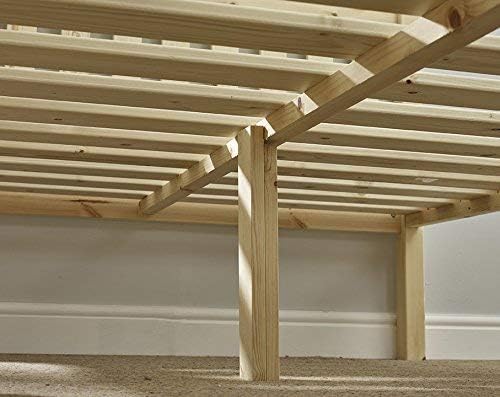 STRICTLY BEDS&BUNKS Avon Pine Studio Bed Frame, 4ft Double - Image 3