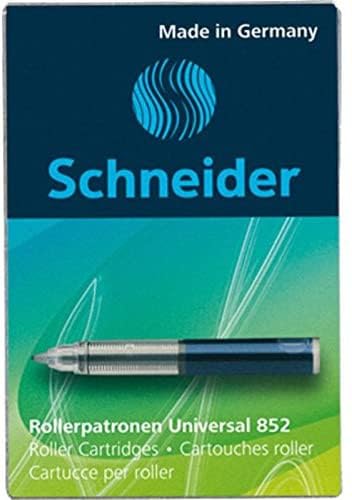 Schneider 185203 Rollerball Pen Refill 852 M box 5 cartridges - Royal Blue
