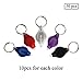 SunbowStar 50pcs Mini LED Light Lamp Keychain 5 Colors