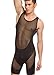 Barsty Men's Slim Stretch Mesh Lingerie Bodysuit Jumpsuits Bodywear Underwear
