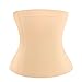 KSKshape Waist Trainer Shapewear For Weight loss Tummy Control Body Shaper Breathable Waist Cincher,Beige,M