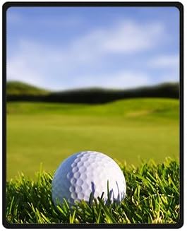 Doubb Custom Golf and Grass Fleece Blanket 100cm x 127cm (58"x80") Large