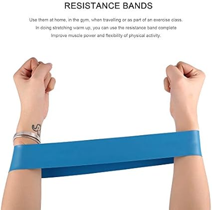DGD Elastic Resistance Bands 4 Level Exercise Loop Bands Gym ...