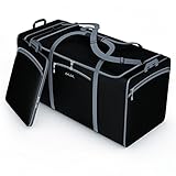 Dot&Dot Foldable Travel Duffle Bag for Men Women Teens - Luggage, Sports, Gym